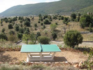 021 Espace jeux: table de ping-pong